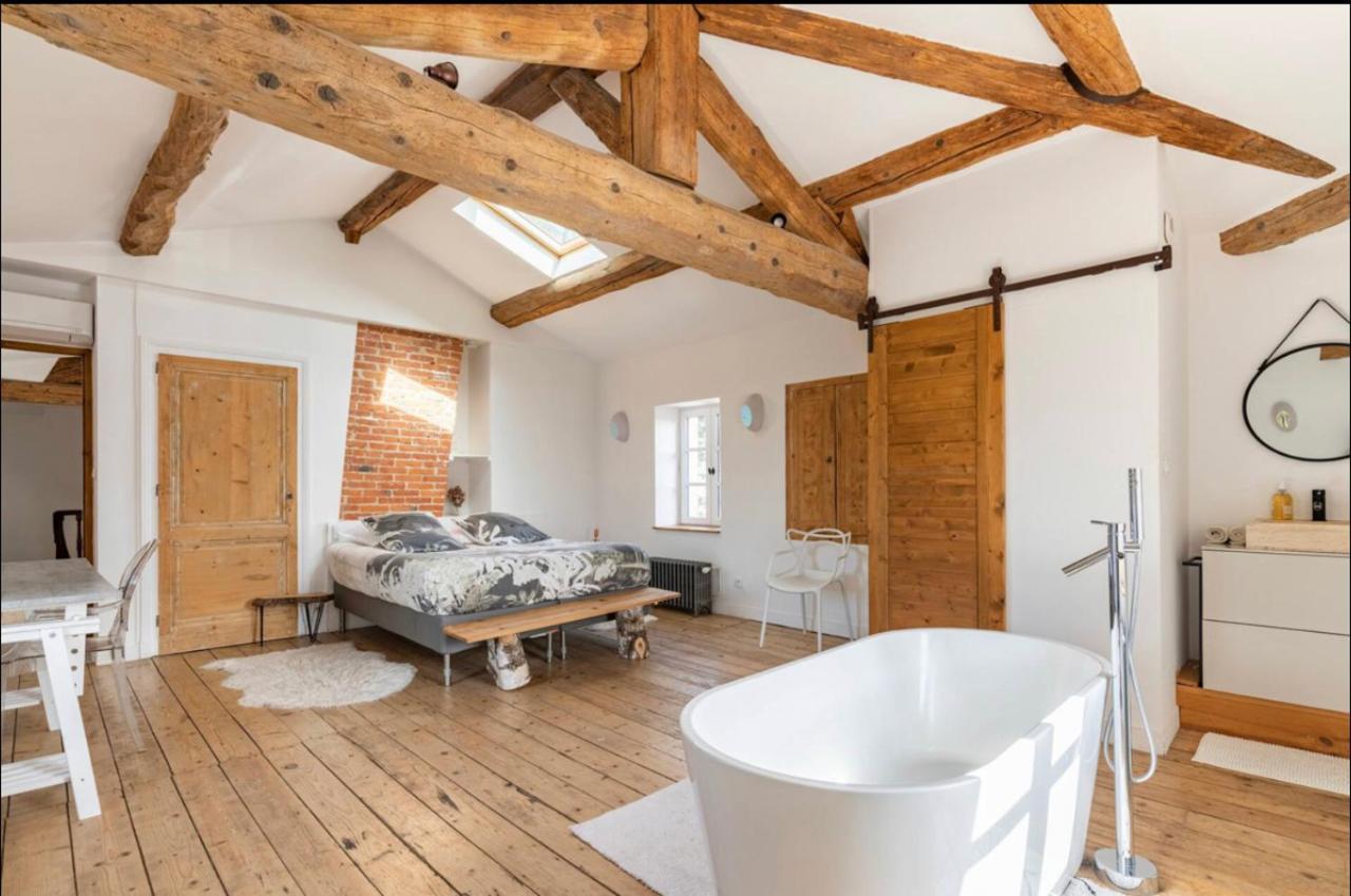 Aux Tourelles 1888 - Tres Proche Lyon Bed and Breakfast Tassin-la-Demi-Lune Εξωτερικό φωτογραφία